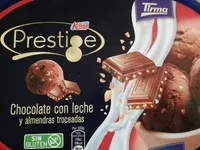Prestige chocolate con leche y almendras troceada