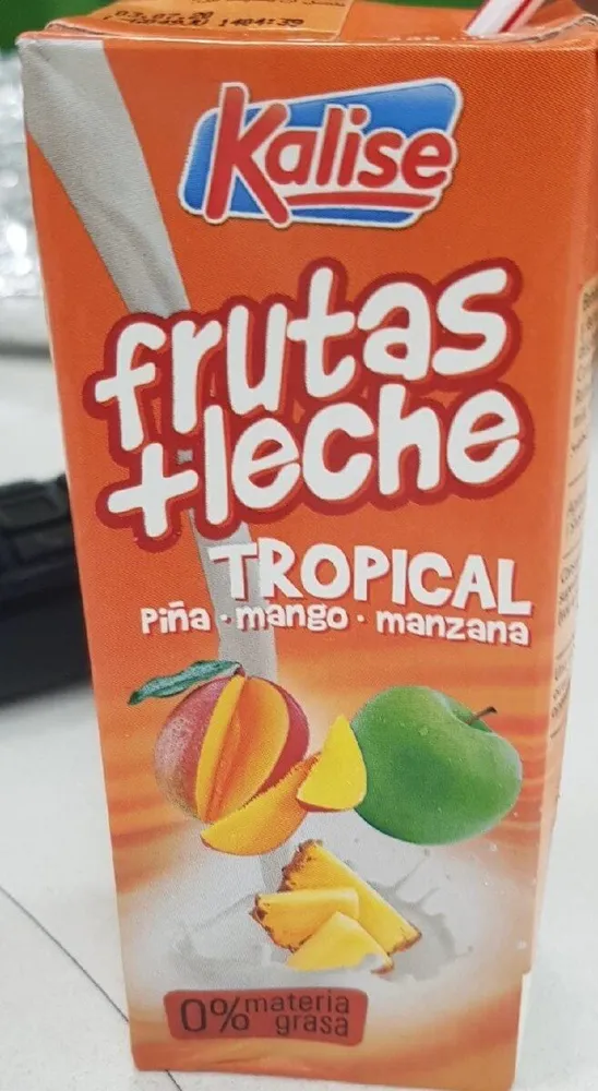 Frutas+leche tropical