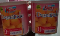 Desnatado cremoso con trozos Kalise