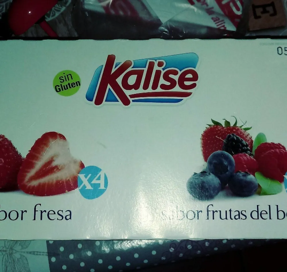 Yogur fresa y frutos del bosque
