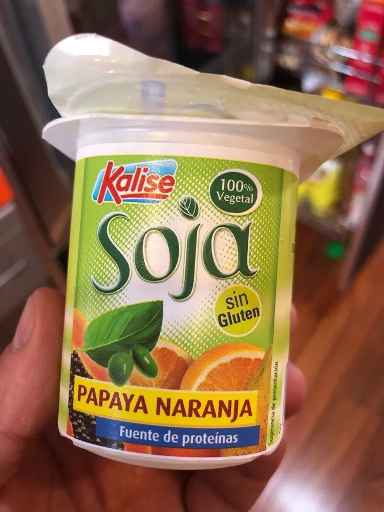Yogur de soja