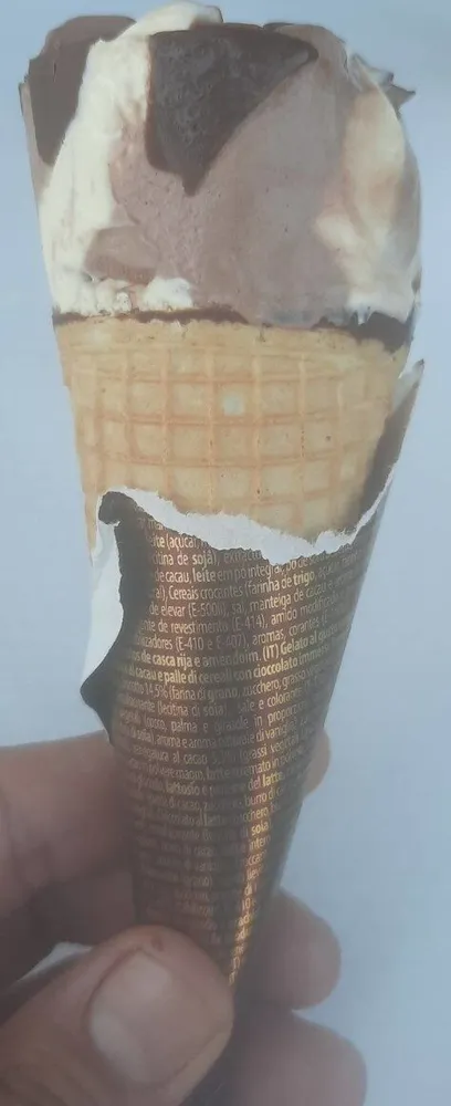 Helado chocolate