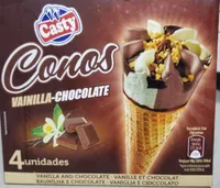 Cono helado Vainilla y Chocolate