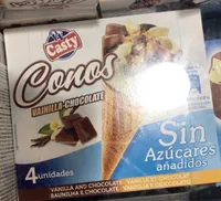 Conos VAINILLA-CHOCOLATE