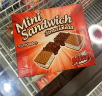 Mini sandwich etracciatella