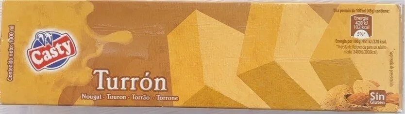 Helado de turrón