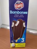 Bombones sabor nata