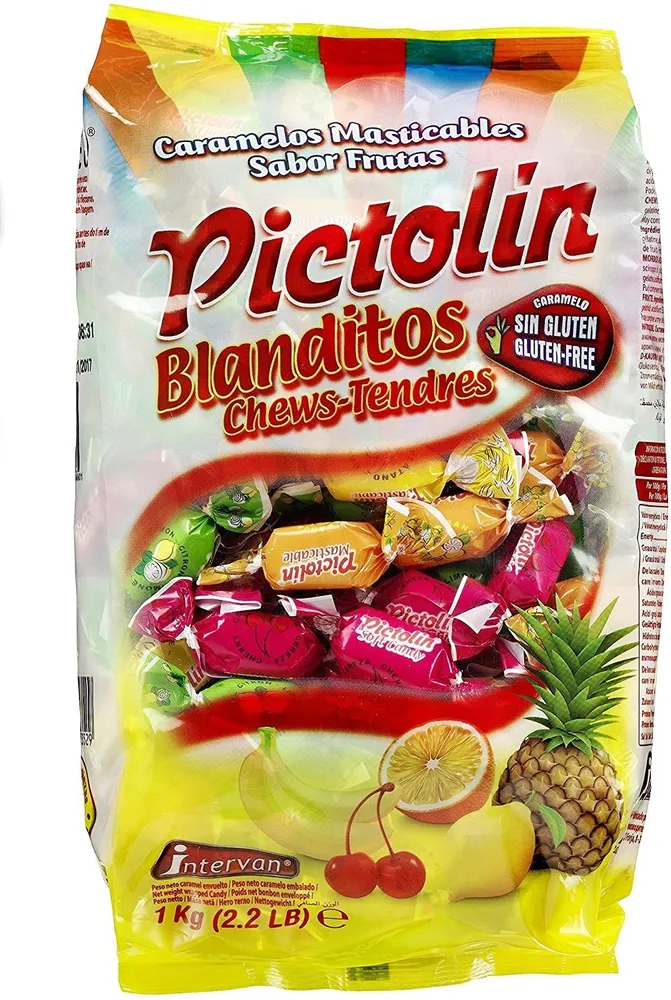 Blanditos Chews-Tendres Caramelos Masticables Sabor Frutas