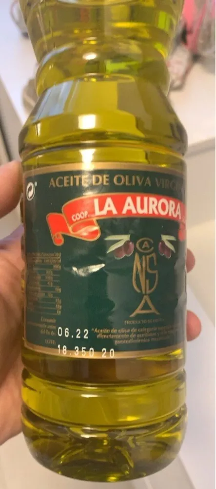 Aceite oliva virgen extra