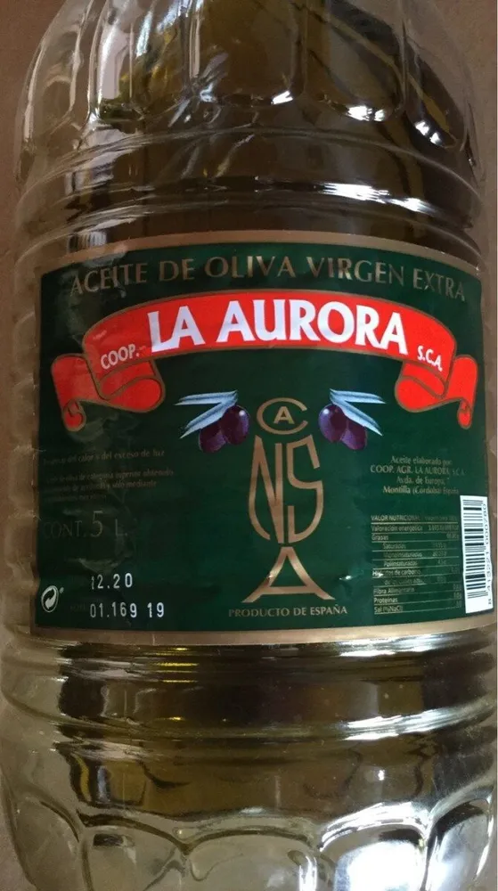 Aceite de oliva virgen extra