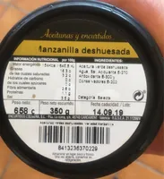 Manzanilla deshuesada