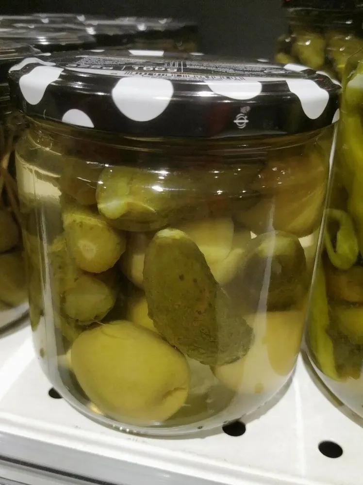 Aceituna gordal con pepino