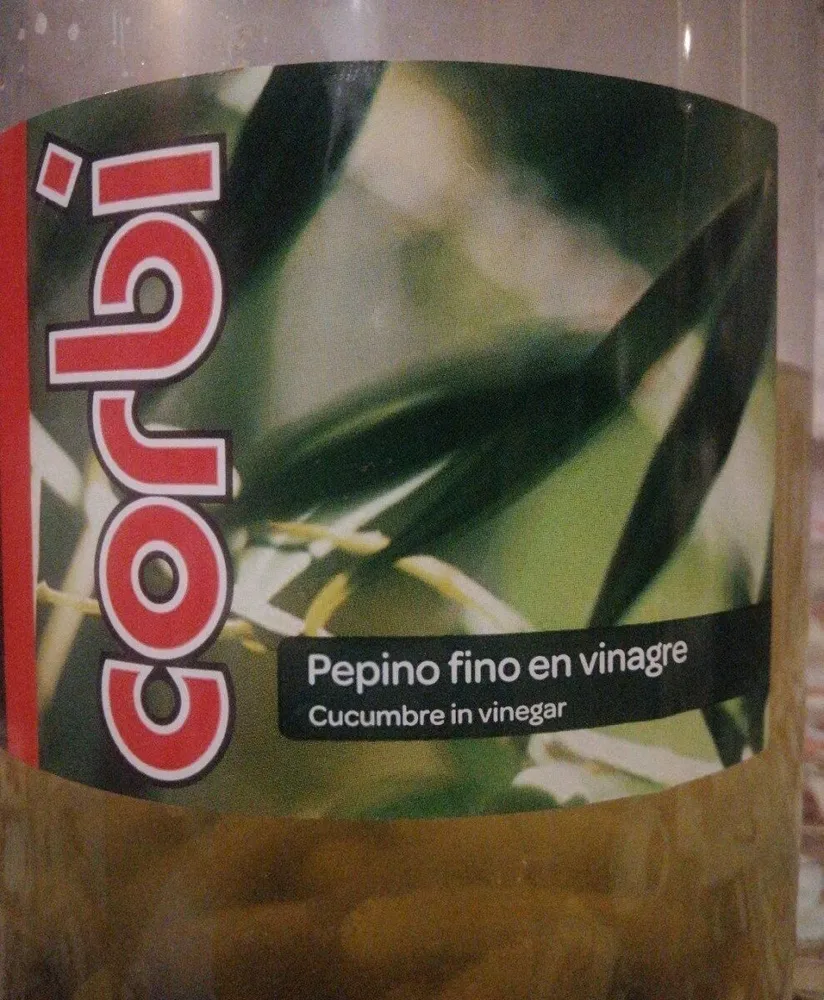 Pepinillo fino en vinagre