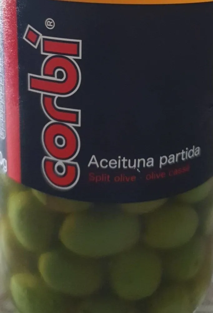 Aceituna partida
