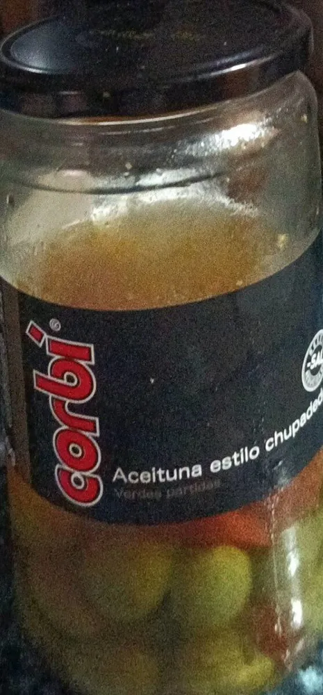 Aceituna Estilo chupadedos