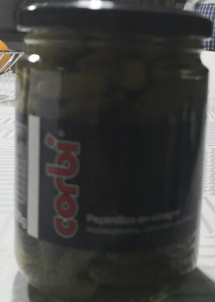 Pepinillos en vinagre