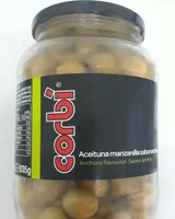 Aceituna manzanilla sabor anchoa
