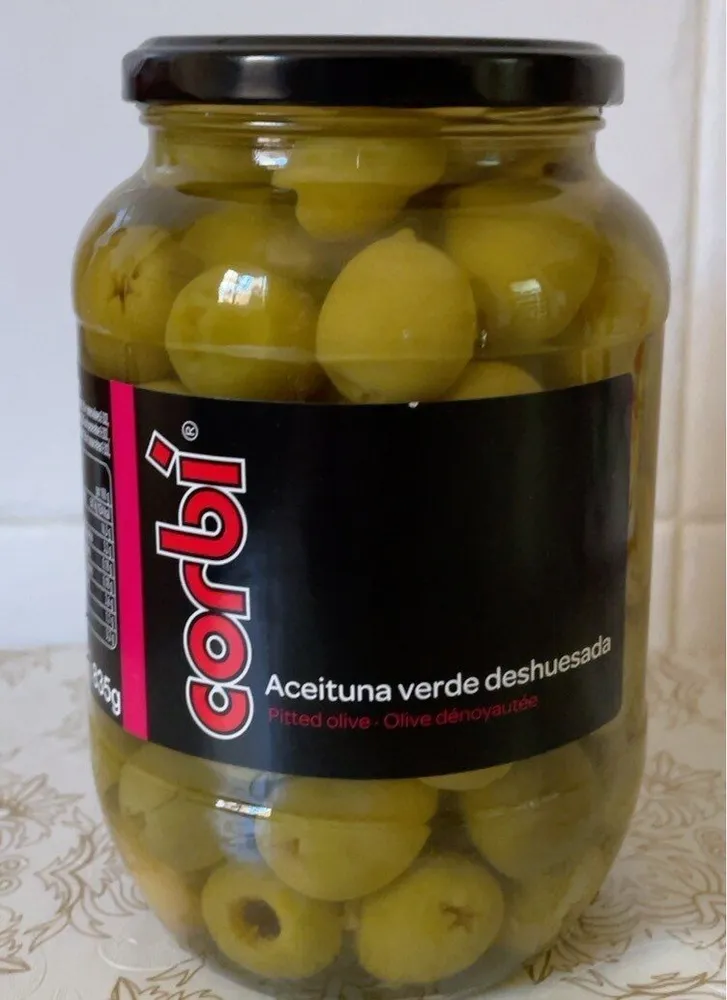 Aceituna verde deshuesada