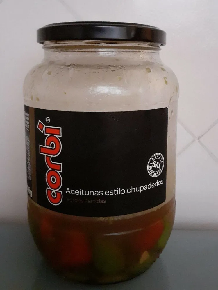Aceitunas estilo chupadedos