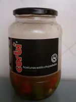 Aceitunas estilo chupadedos