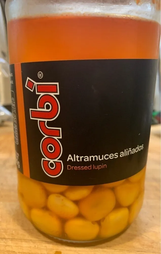 Altramuces aliñados