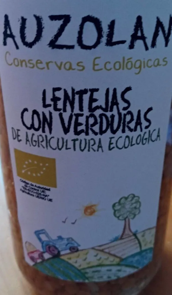 Lentejas con verduras