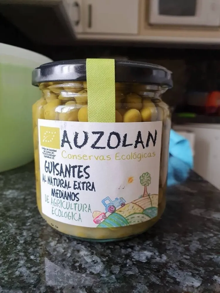 Guisantes al natural extra medianos