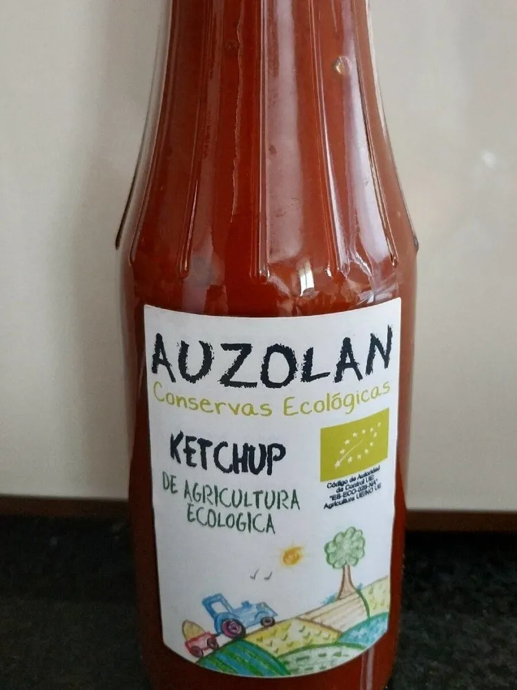 ketchup de agricultura ecológica