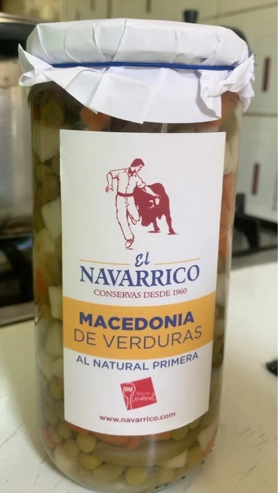 Macedonia de verduras