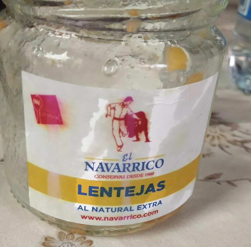 Lentejas al natural