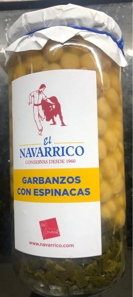 Garbanzo con espinaca