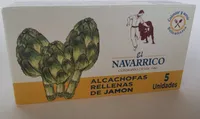Alcachofas rellenas de Jamón