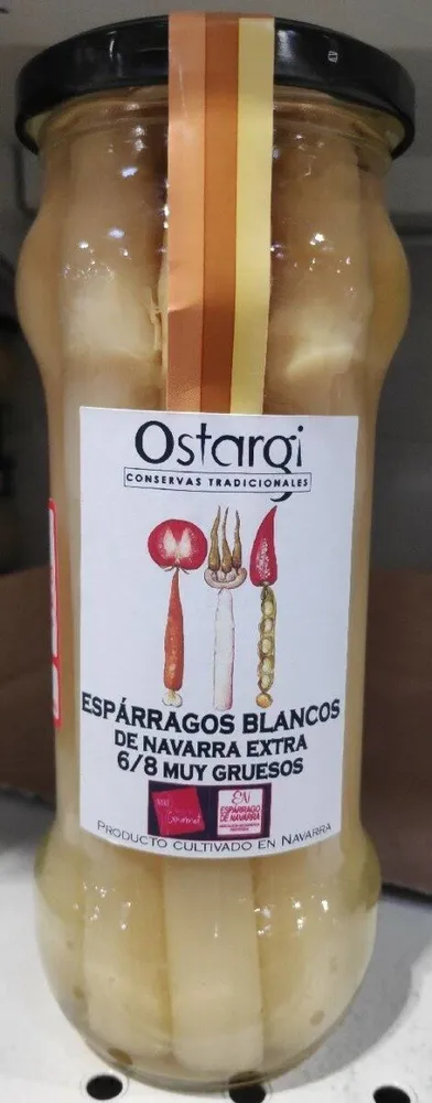Espárragos blancos de Navarra extra de Ostargi
