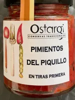 Pimientos del piquillo en tiras primera