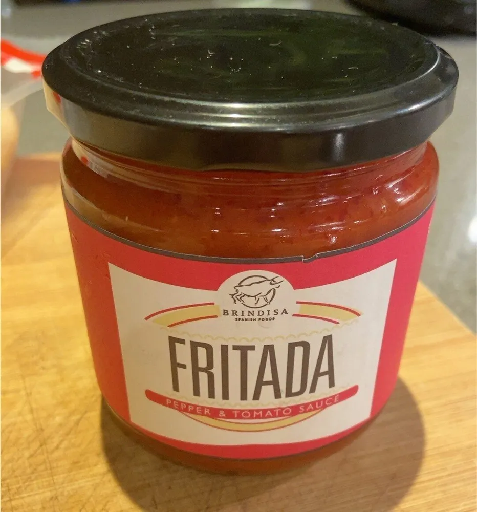 Fritada pepper and tomato sauce