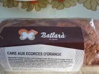 Cake aux écorces d orange