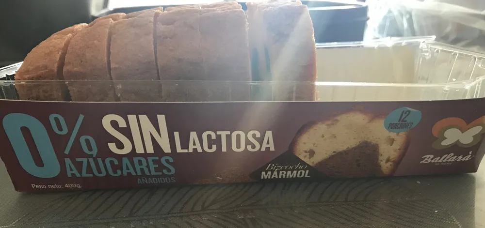 Bizcocho mármol