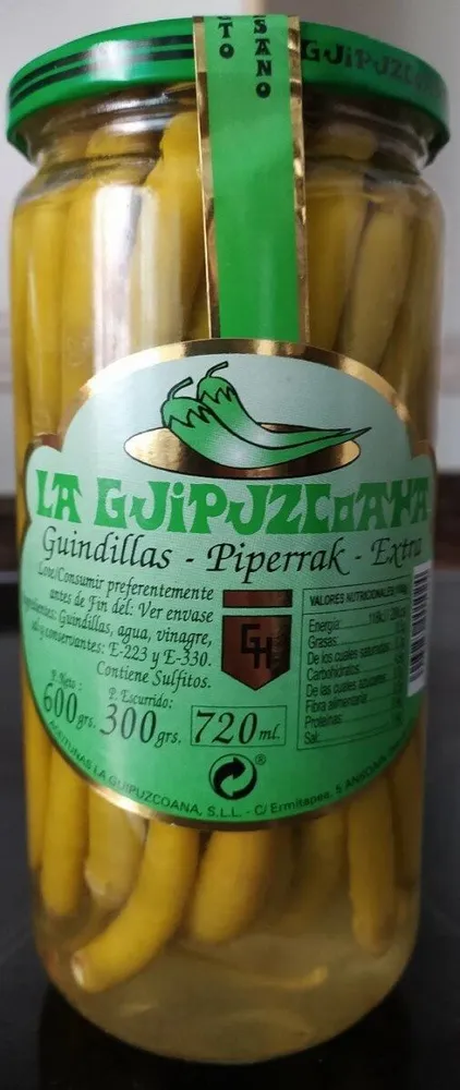 Guindillas extra