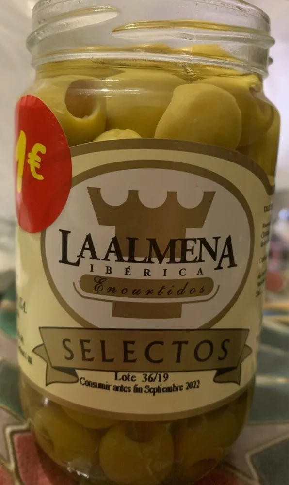 Aceituna deshuesada