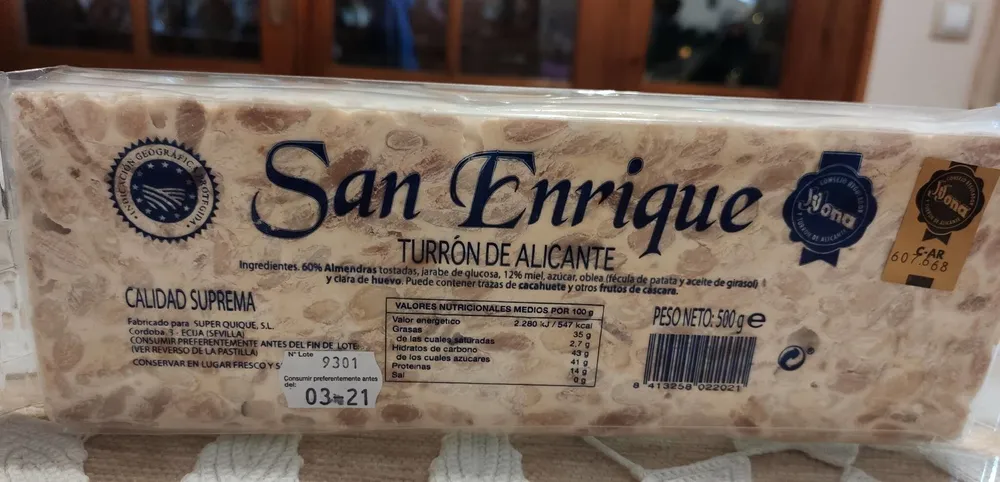 Turrón de Alicante