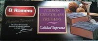 Turrón chocolate trufado
