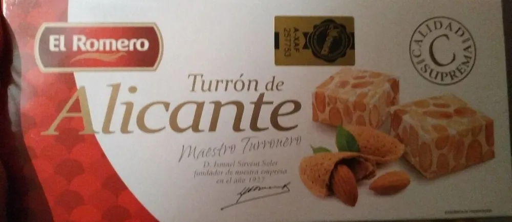 Turrón de Alicante