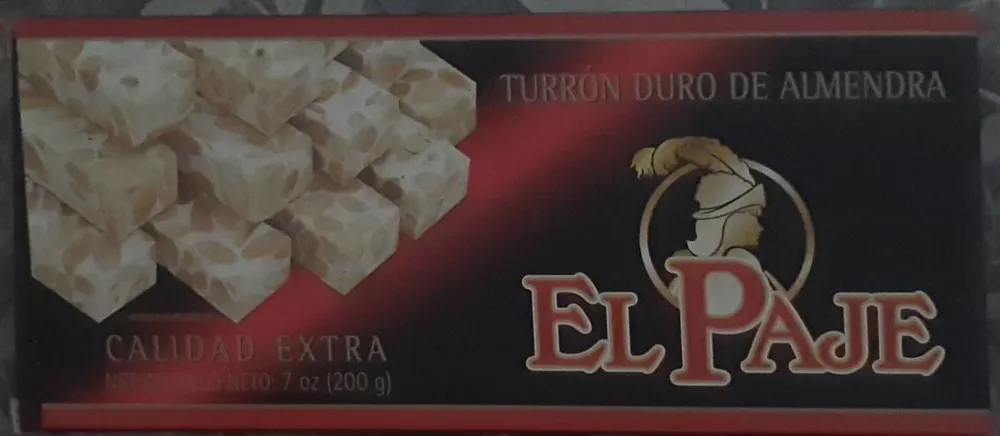 Turrón duro de almendra