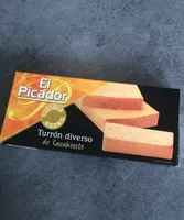 Turrón diverso de cacahuete