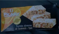 Turron diverso de cacahuate-mani