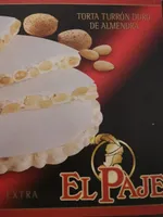 Torta turrón duro de almendra