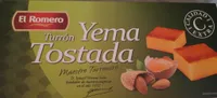 Turrón yema tostada