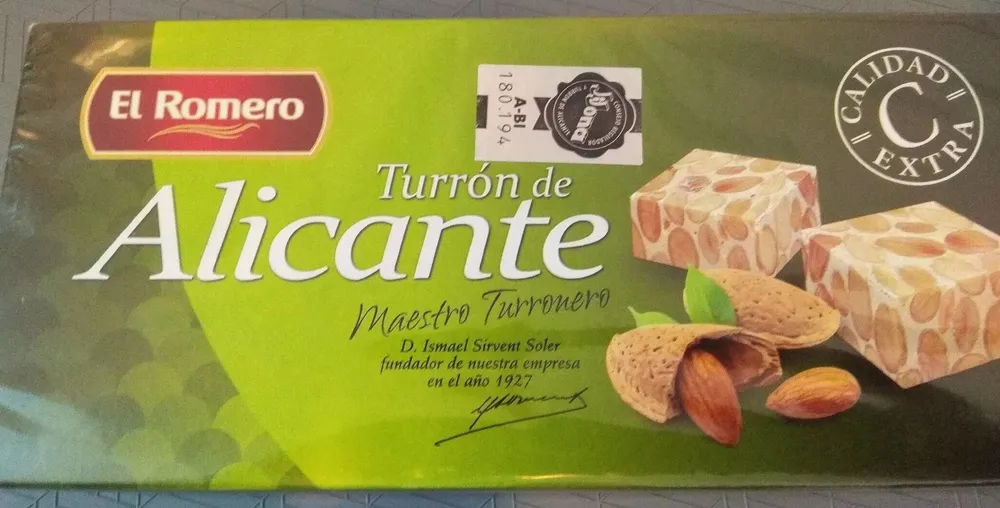 Turrón de Alicante