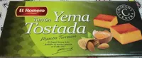 Turrón yema tostada