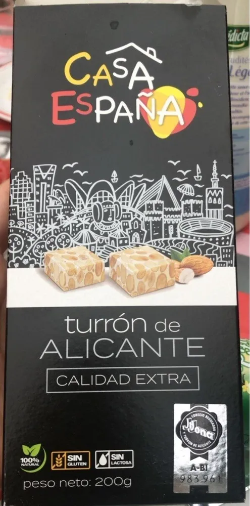 Turrón de Alicante